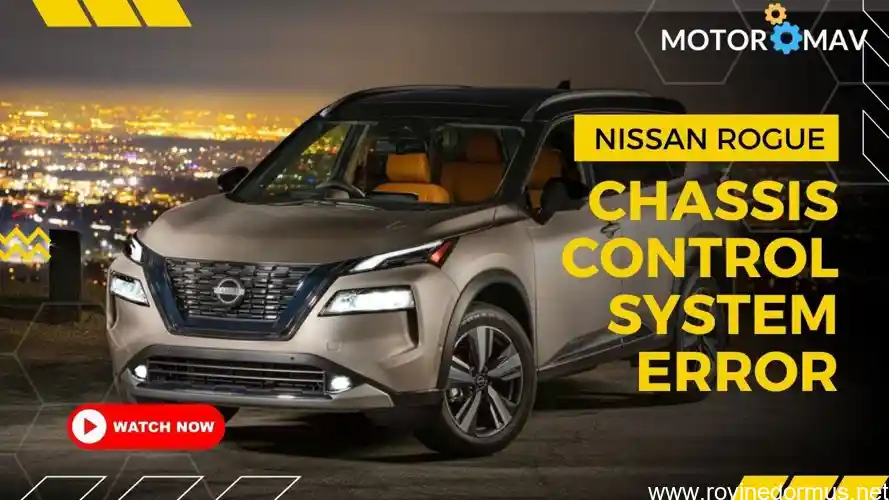 2016 nissan rogue chassis control system error