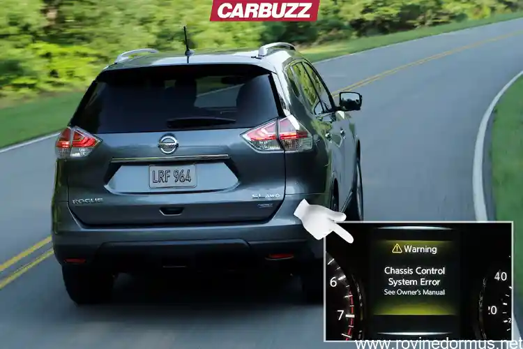 2016 nissan rogue chassis control system error